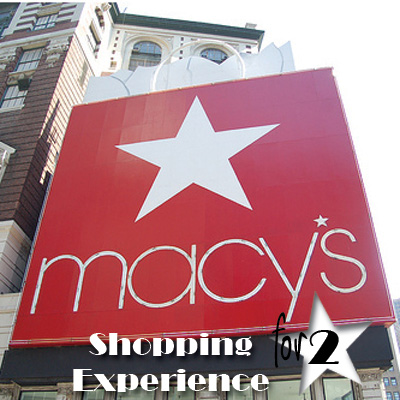 MACY'S® Shopping Experience - With the Macy's Shopping Experience, guests have the opportunity to travel to some of the country's most notorious shopping cities to be treated like a star.  Add in First Class accommodations for two in your chosen destination city and a $250 gift card to use during your Macy's shopping spree and you'll be acting like a diva in no time!  Airfare not included.